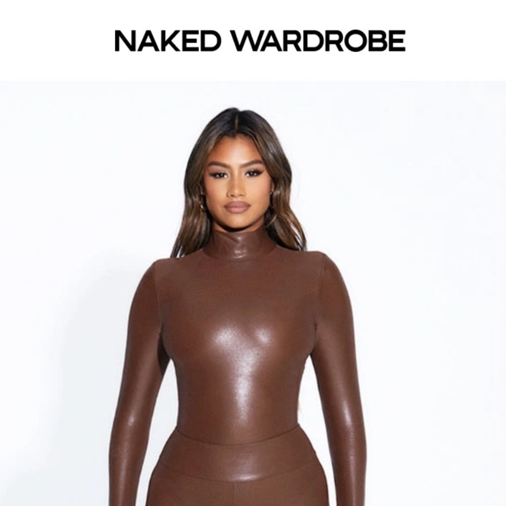 Naked Wardrobe BLACK Bodysuit